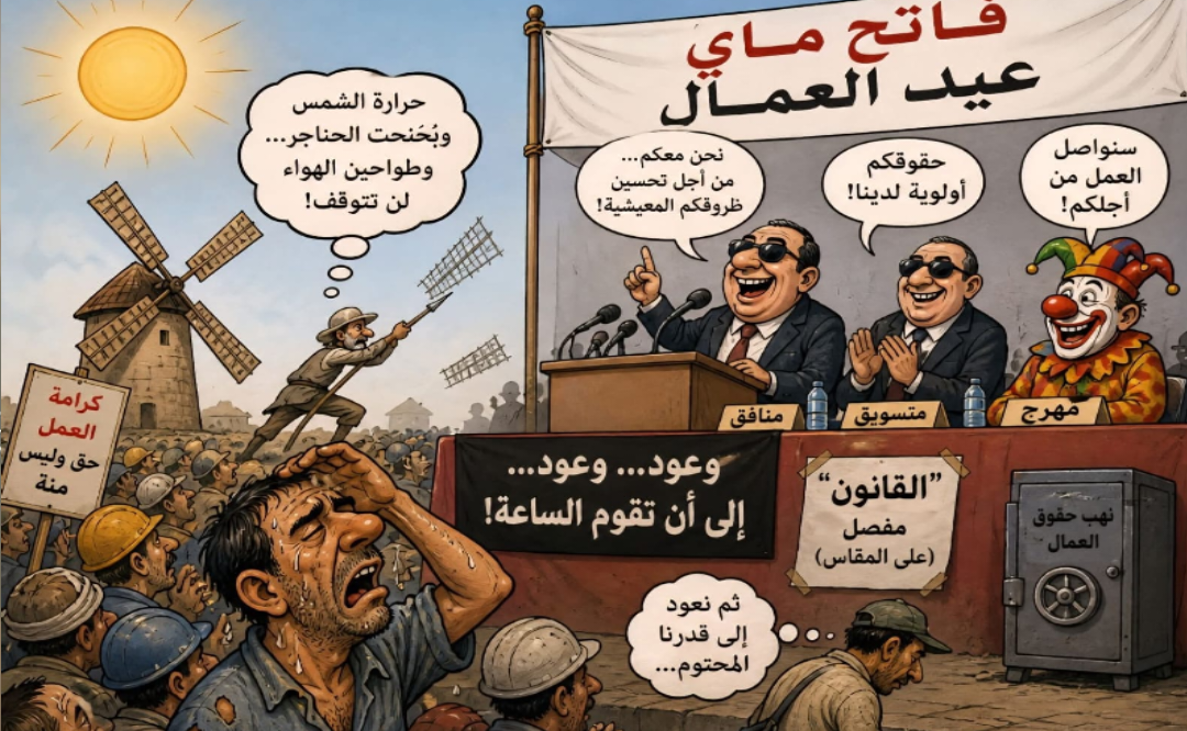 عيد الشغل المفترى عليه 