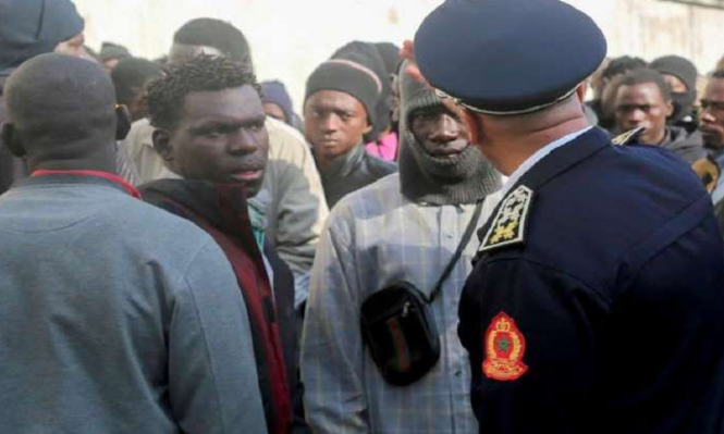 اليقظة الأمنية تُجهض محاولة اقتحام 400 مهاجر للسياج الحدودي بـ "بليونش" 