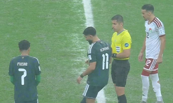 الأمطار تؤجل "ديربي الخليج" على ثالث كأس العرب إلى إشعار آخر 