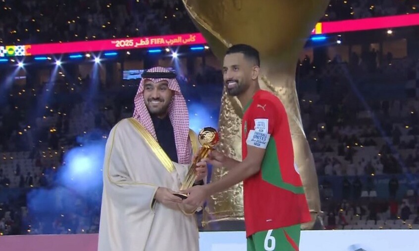 حريمات يُهدي لقب كأس العرب للملك والشعب المغربي 