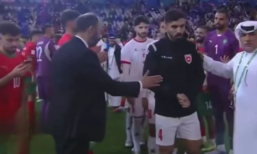 ليست هذه النشامى حين تسقط الروح الرياضية أمام عدسات العالم 