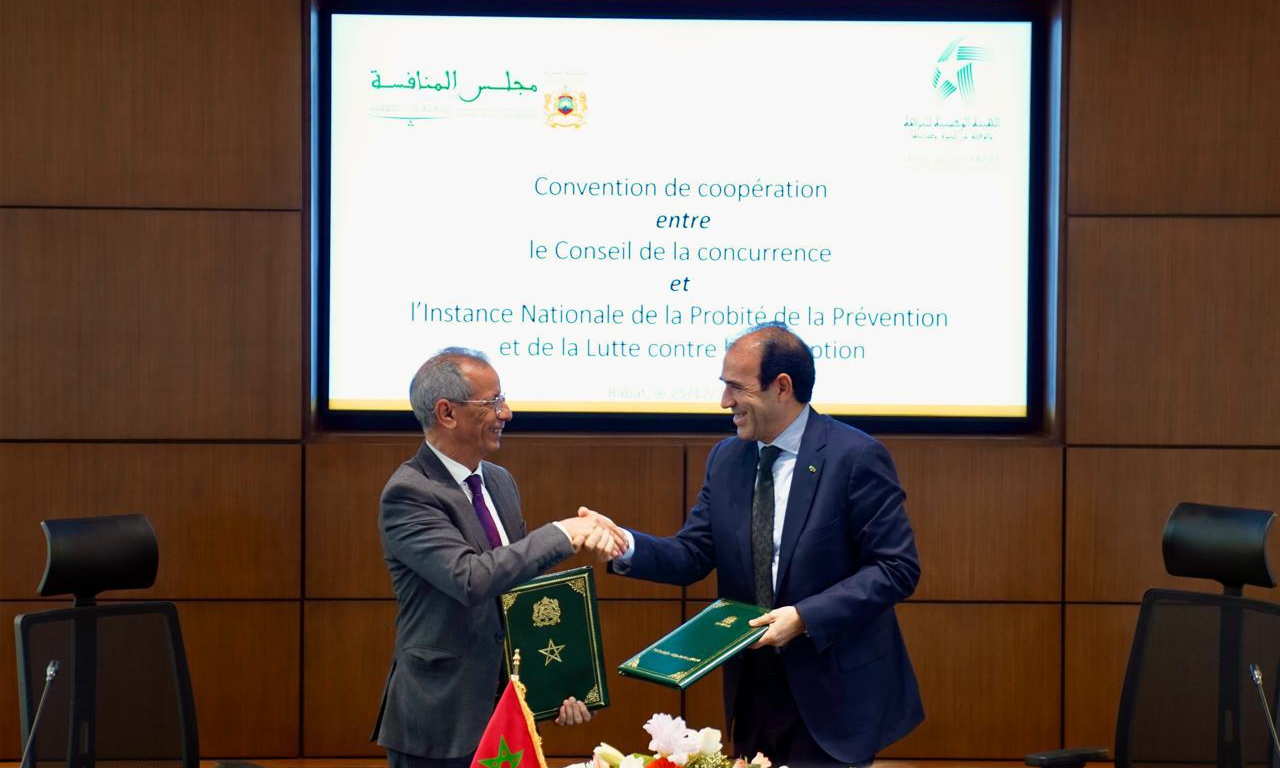 اتفاقية بين مجلس المنافسة وهيئة النزاهة لترسيخ الشفافية والحكامة 