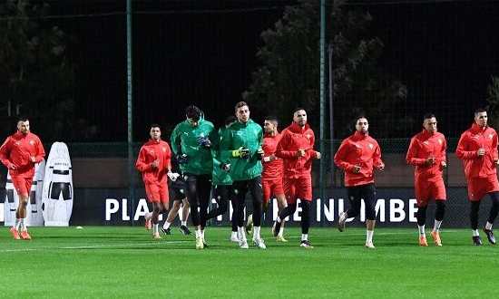 "أسود الأطلس" يواصلون التداريب قبل مواجهة مالي 