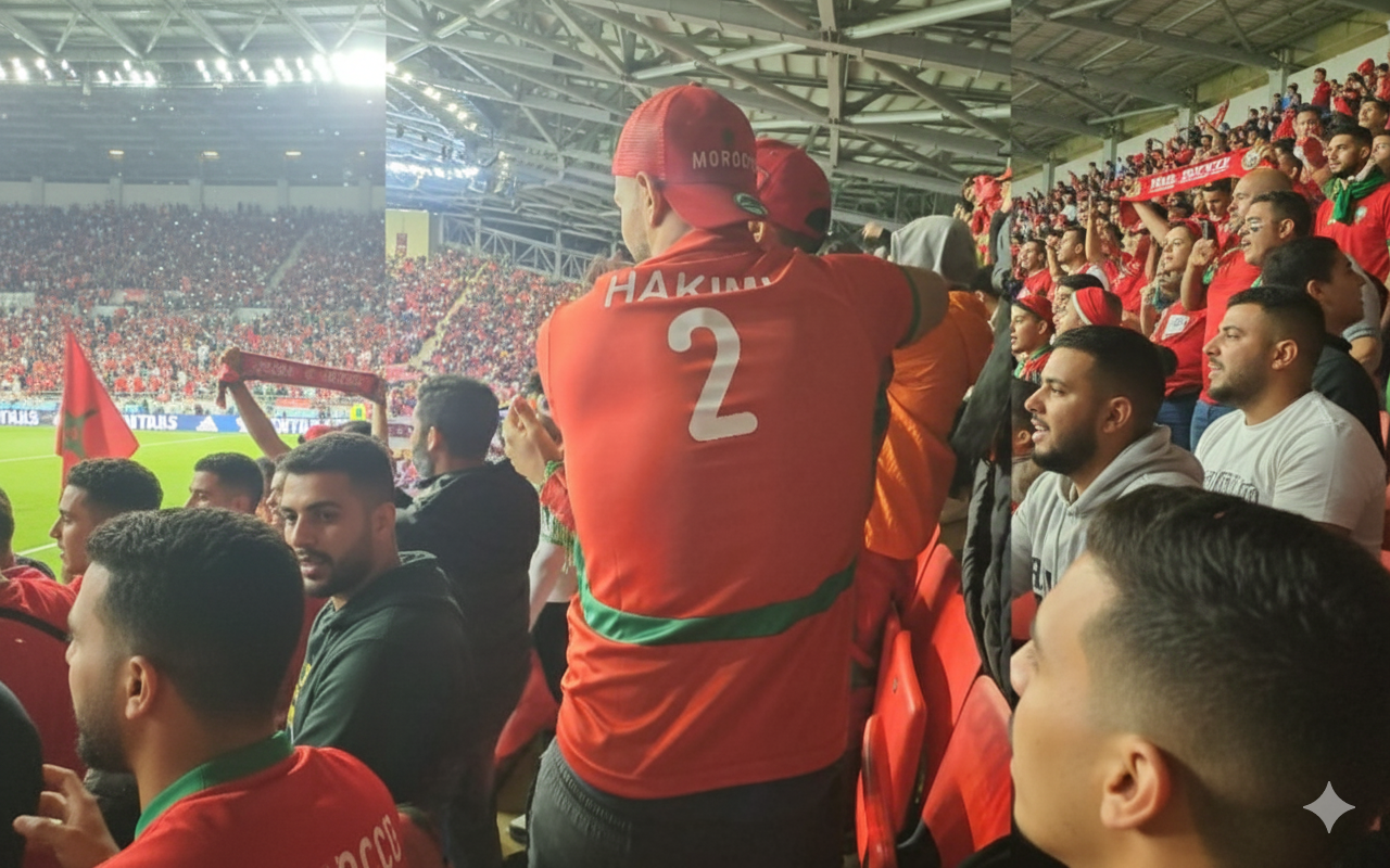 مهاجر مغربي...بألف مشجع 