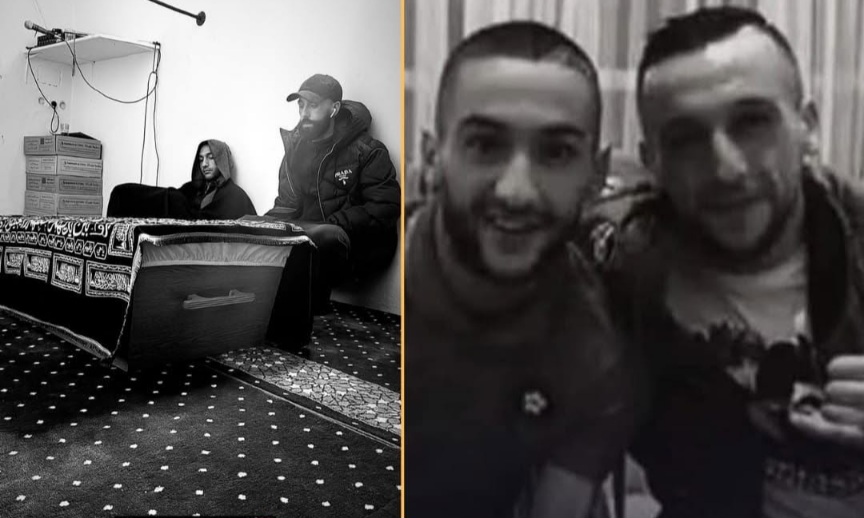 حكيم زياش ينعى شقيقه بكلمات مؤثرة: "إلى أن نلتقي مجددًا يا ملك" 