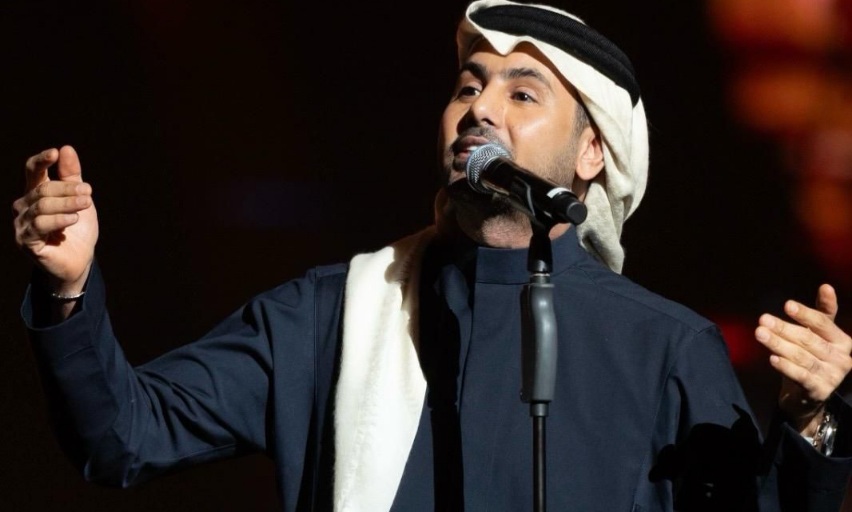 فؤاد عبدالواحد يغني زفّة الأمير تركي بن سلمان بن آل سعود في حفل زفافه بالرياض 