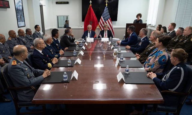 المغرب وأمريكا يوسّعان شراكتهما العسكرية بالتوقيع على خارطة الطريق للتعاون 