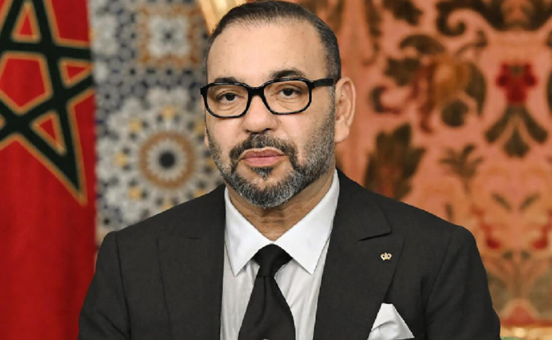 برقية تعزية ومواساة من الملك إلى أفراد أسرة المرحوم علي الفاسي الفهري 