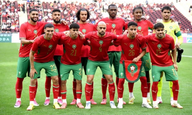حكيمي يقود تشكيلة المغرب أمام النرويج 